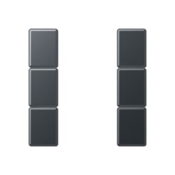 KNX tastafd.compl. 3-v. A(S)500 Antr mat