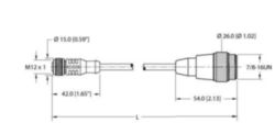 Aktuator- und Sensor Kabelsatz, verbindingsleiding