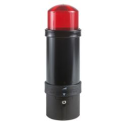 FLITSLICHT LED 10J 24V AC/DC IP65 ROOD