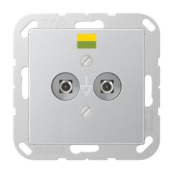 Pot.aard.contactds.A500 aluminium 2-vdg