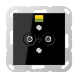 Pot.aard.contactds.A500 zwart 2-vdg