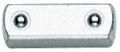 Doorsteekvierkant 3/8" 29 mm