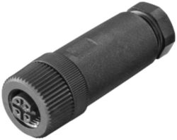 Signaling contact M12 cable connector PRO, connection socket f. SCALANCE X208PRO