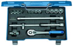 Dopsleutelset 3/8" 17-dlg 6-19 mm