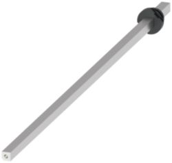 Shaft, 600 mm, 6 x 6 mm, accessory for 3LD3 switch disconnector