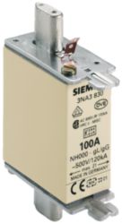 LV HRC fuse link, NH000, In: 100 A, gG, Un AC: 500 V, Un DC: 250 V