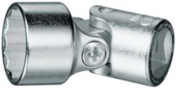 Dopsleutel met cardangewricht 3/8" UD 10 mm