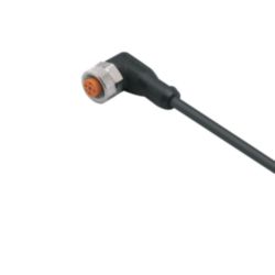 Aansluitkabel met connector female; PNP; 2 m; PUR; Materiaal behuizing b