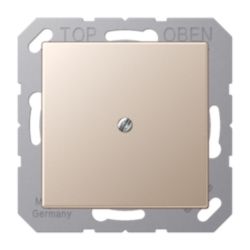Afdekking kabelinvoer A500 champagne