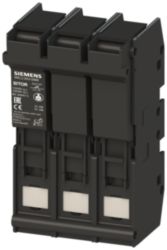 SITOR fuse holder 22x 127 63 A 1500 V AC/DC 1000 V 3-pole