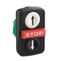 KOP DUBBELE TOETS KUNSTSTOFF + STOP