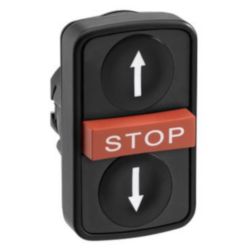 KOP DUBBELE TOETS KUNSTSTOFF + STOP