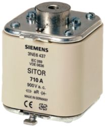 SITOR fuse link, with female thread at both ends, In: 350 A, aR
