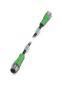 SAC-8P-M12MS/1,5-PUR/M12FS VA
