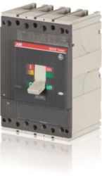 Tmax T4D 250 4P vast met vooraansluiting zonder beveiliging In = 250A 1100V DC