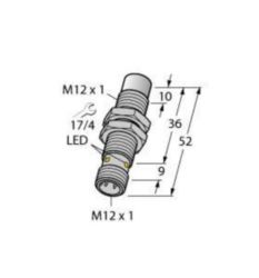 Inductieve sensor, voor de levensmiddelenindustrie