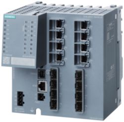 SCALANCE XM408-8C   managed modular IE switch  8x 10/100/1000 Mbit/s R