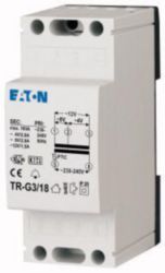 Beltransformator TR, 240VAC / 4, 8, 12VAC, 2-2-1,5A, Breedte 36mm