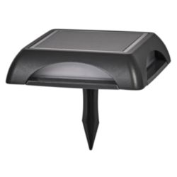 Endura Style Solar Utili Square Wall and Ground Dark Gray