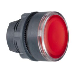 KOP VERL. DRUKKNOP P-LED RD