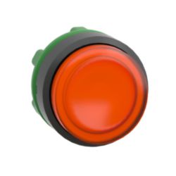 KOP VERL. DRUKKNOP P-LED ORANJE