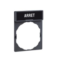 ETIKETHOUDER+ETIKET ARRET