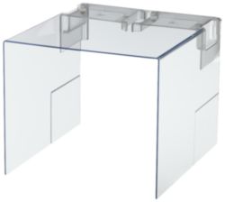 Accessory for in-line fuse switch disconnectors size NH3 cover for double in-line disconnectors