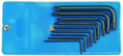 Stiftsleutelset 9-dlg TX T7-T40