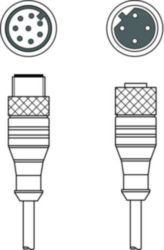 Verbindingskabel KDS PB-M12-4A-M12-8A-P0-020