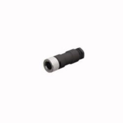 Confectioneerbare connector, Contraconnector M8 × 1 / Ø 8 mm, recht