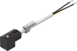 KMEB-1-24-2,5-LED plug socket with cable