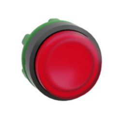 KOP VERL. DRUKKNOP P-LED RD