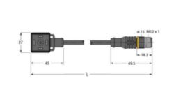 Ventielconnector, bouwvorm A