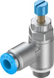 GRLA-1/8-QS-6-RS-D one-way flow control valve