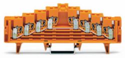 4-level same potential terminal block without locking clips all clampi
