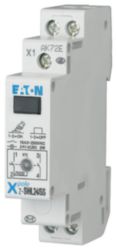 Schakelaar Z, 250VAC, 16 A, Contacten 2M, signaallamp, Breedte 1TE