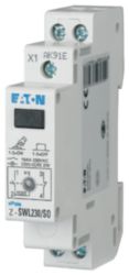 Schakelaar Z, 250VAC, 16 A, Contacten 1M 1V, signaallamp, Breedte 1TE