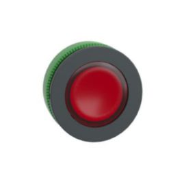 Verzonken signaal LED kop rood