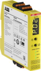 Veiligheids- relais/timer 3 NO + 1 NC output, timer instelbaar 24 VDC voedingsspanning Push-In