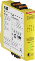 Veiligheidsrelais 3 NO + 1 NC output, timer 0,5 or 1,5 s 24 VDC voedingsspanning Push-In
