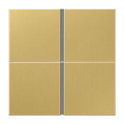 KNX tastafd. compl. 4v. LS messing klass