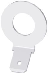Secondary disconnect terminal 0.25 - 1 mm2, for size NH00 with screw connection