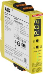 Universeel veiligheids- relais/timer 2 NO + 2 vertraagd NO, timer instelbaar 24 VDC voedingsspanning Push-In