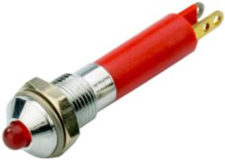 SIGNAALARMATUUR M6 LED 3MM 24VDC SUPER R