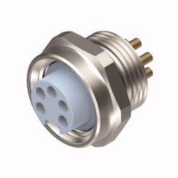 DeviceNet, 7/8″-flenscontraconnector, Frontmontage