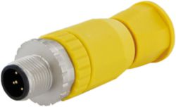 M12 MALE 0° SELF WIREABLE SCREW TERMINAL 5-pol. 0,14 - 1,5mm²,