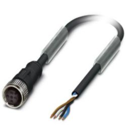 SAC-4P-20,0-PVC/M12FS BK
