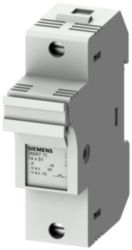 SENTRON, cylindrical fuse holder, 14 x 51 mm, 1-pole, In: 50 A, Un AC: 690 V