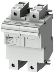 SENTRON, cylindrical fuse holder, 22 x 58 mm, 2-pole, In: 100 A, Un AC: 690 V