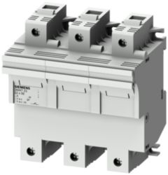SENTRON, cylindrical fuse holder, 22 x 58 mm, 3-pole, In: 100 A, Un AC: 690 V